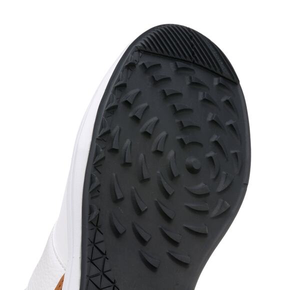Athalonz EnVe Golf‎ Shoes, Size 8.5. White/Tan. Less Sway - More Distance NIB